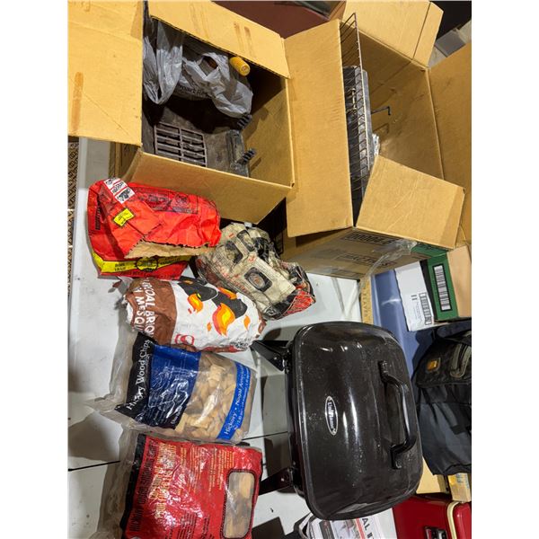 Hibachi and other items for outdoor cooking