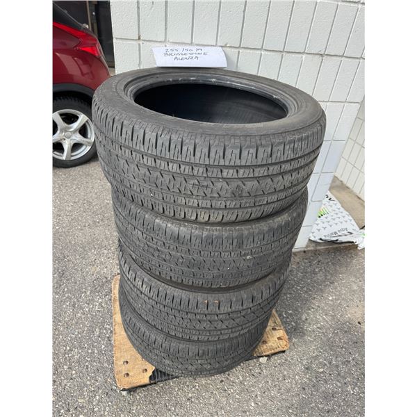 Bridgestone Alenza tires 255/50/19