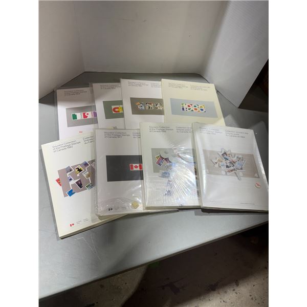 Stamps souvenir 1984, 1986, 1977, 1982, 1978, 1979, 1981, 1983