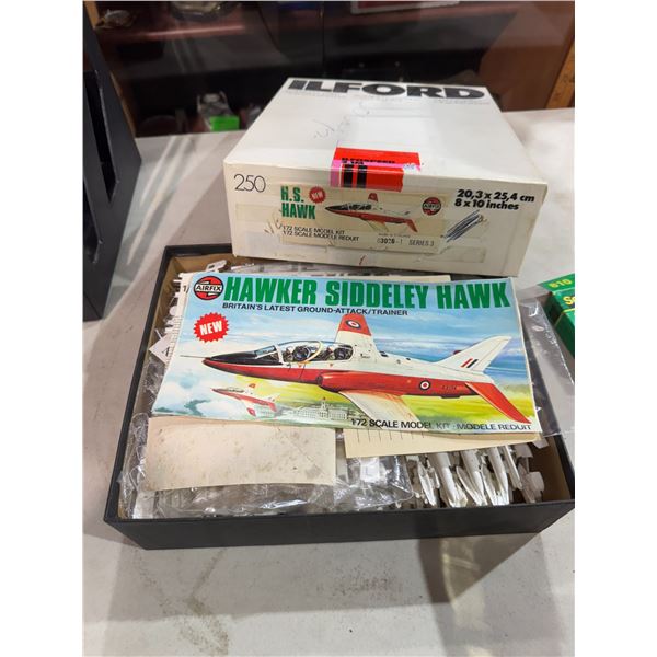 HAWKER  SIDDELE HAWK one/72 scale model kit