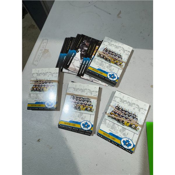 PENTICTON VEES hockey cards