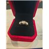 Image 2 : 2.00ct GRA Certified moissanite ring Size 5 Retail $1,320.00