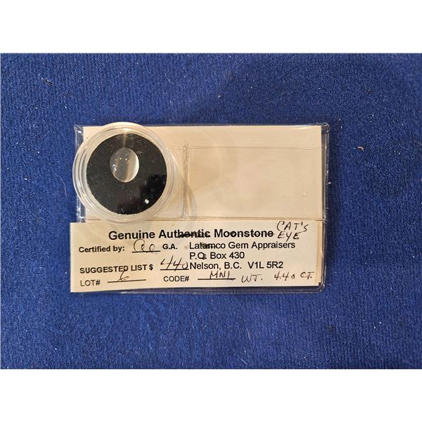 Genuince moonstone - Suggested retail $440