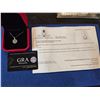 Image 1 : 2.00ct GRA Certified moissanite cubic circonia halo necklace Retail $1,680