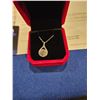 Image 2 : 2.0ct GRA certified round cut moissanite stone tear drop necklace Retail $1,585