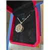 Image 3 : 20.00ct GRA Certified moissanite pendant - Retail $7,560