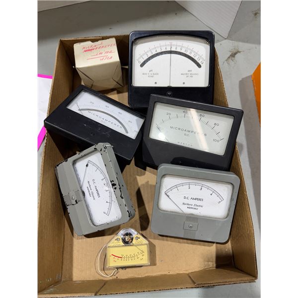 Microampers  and other meters