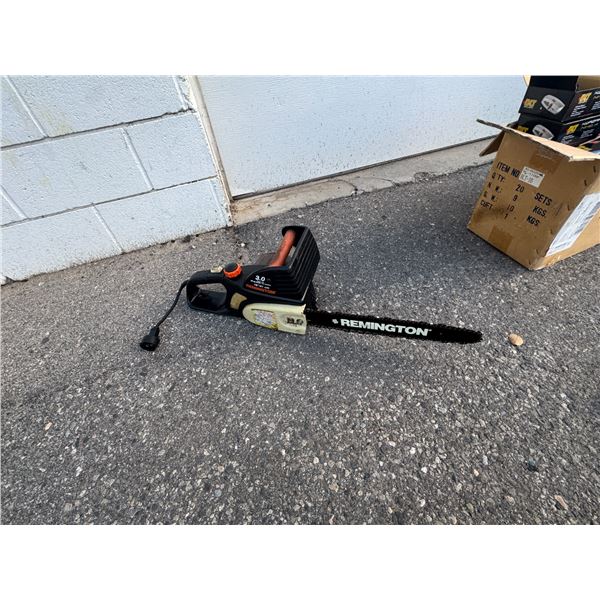 Remington electric chainsaw