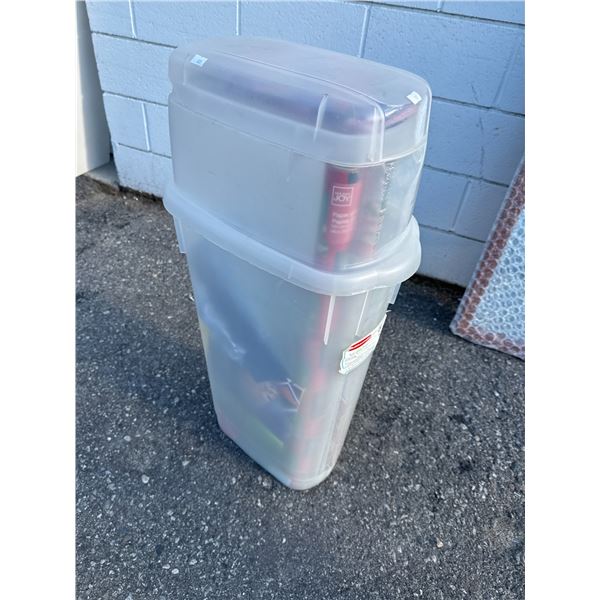 Gift wrap, container, and content