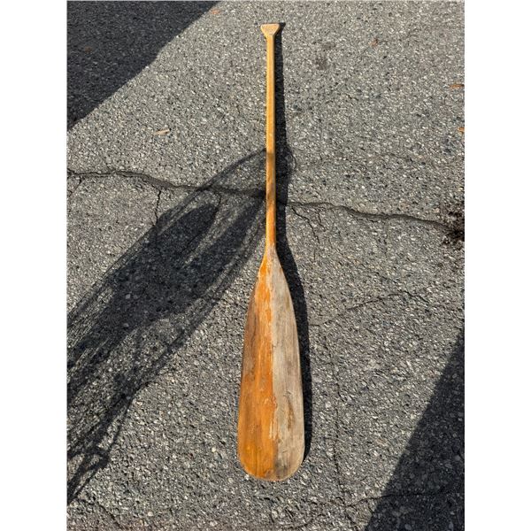 Wood oar