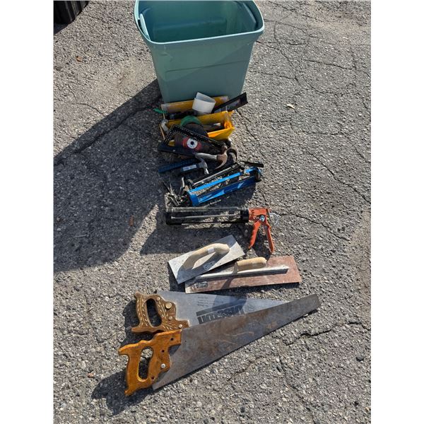 Assorted tools with Finn