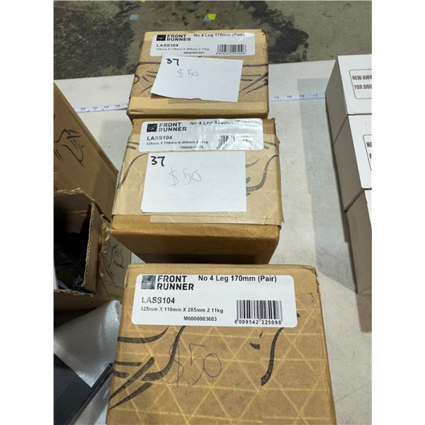 Front runner number four leg pair three sets