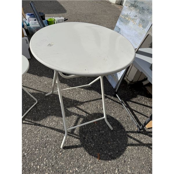 Folding weight table