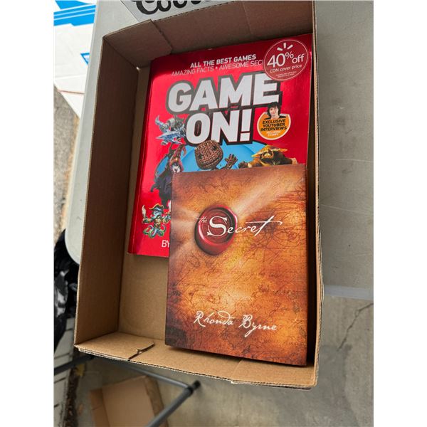 Game on book and the secret book