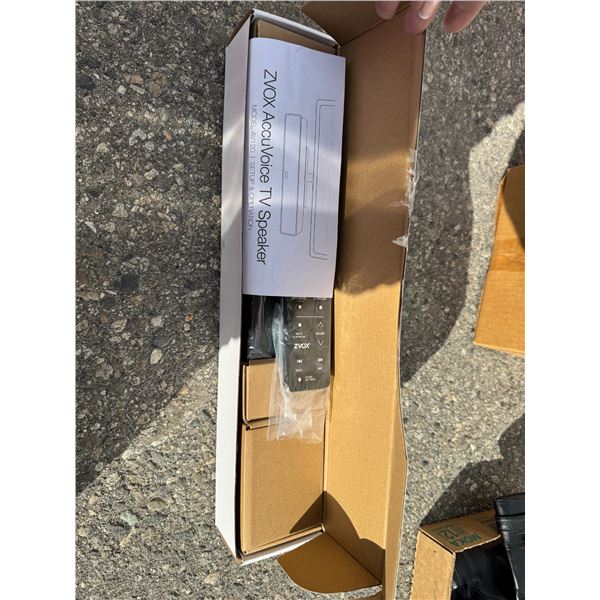 ACCU voice  AV120 TV speaker with hearing aid technology