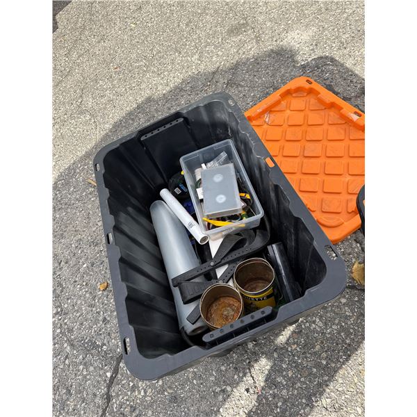 Bin of miscellaneous