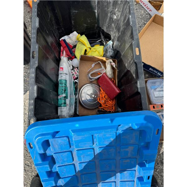 Bin of miscellaneous