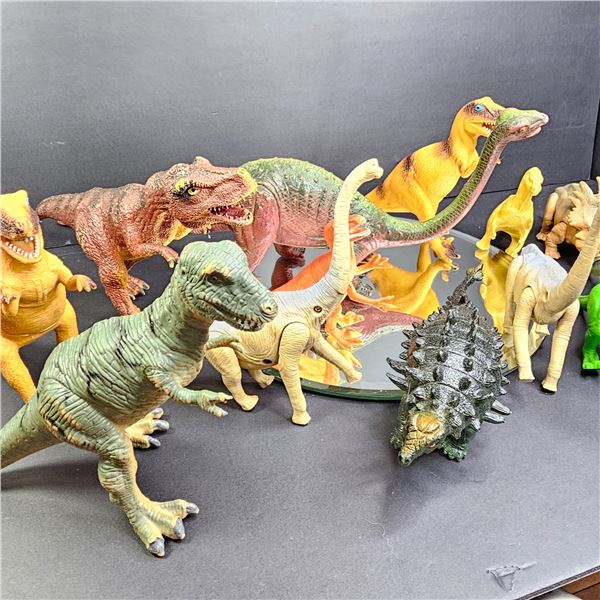 Mostly 80's & 90's Vintage Dinosaur Toys Med Size