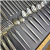 Image 13 : 50pcs of stainless steel cutlery flatware jnives, forks &spoons