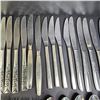 Image 5 : 50pcs of stainless steel cutlery flatware jnives, forks &spoons
