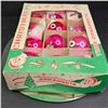 Image 6 : Vintage collection of PINK christmas ornament glass