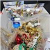Image 10 : Christmas ornaments and craft supplies
