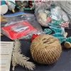 Image 8 : Christmas ornaments and craft supplies