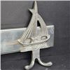 Image 4 : Aluminum Nautical Themed Sailboat Coat Rack