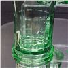 Image 7 : 3 Coca Cola Libbey Green Glass Mugs Large 6 inch