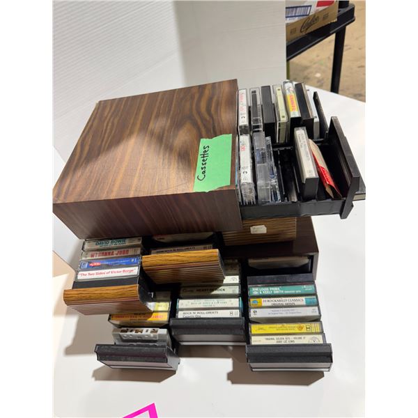 Assorted cassettes