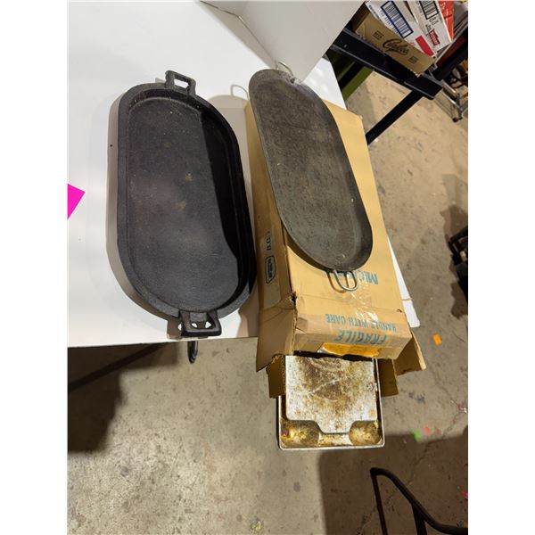 Cast-iron and other pans