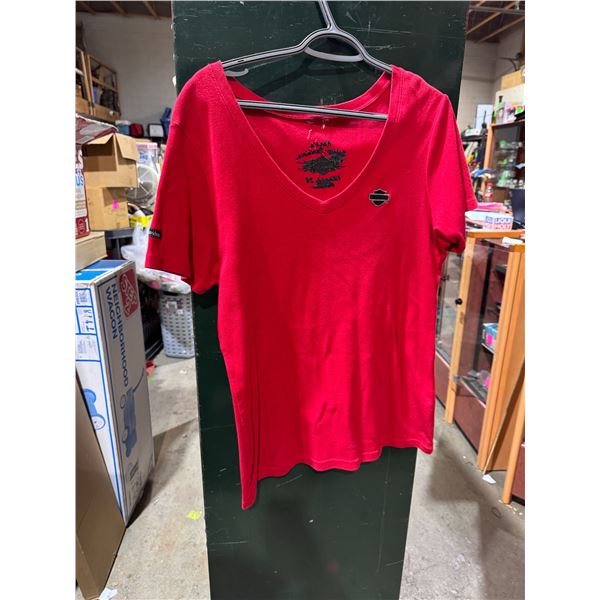 Kane's Harley Davidson T-shirt, kelowna BC size not shown large/ XL?