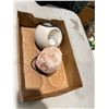 Image 1 : Salt lamp, and Candle Holder