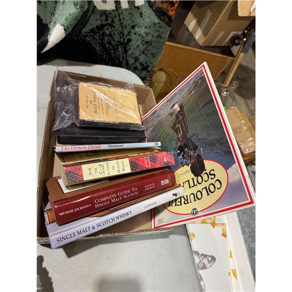 Bibles and drink books