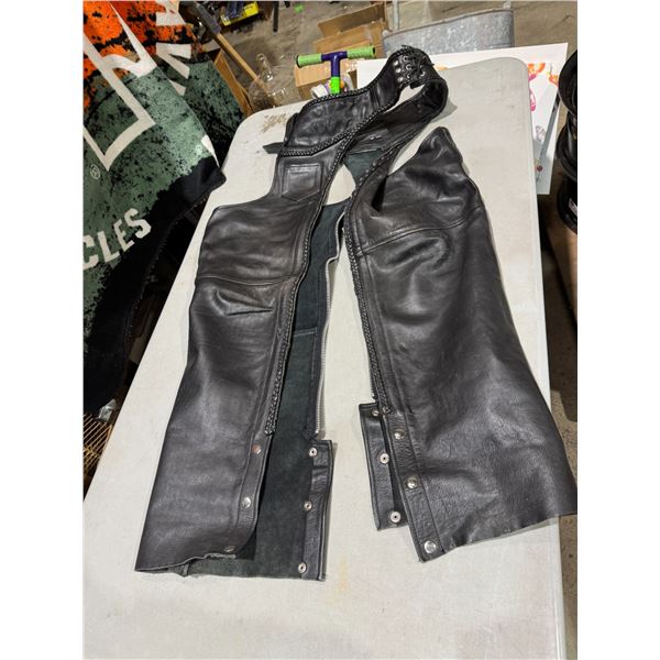 Boutique of leather chaps, size medium