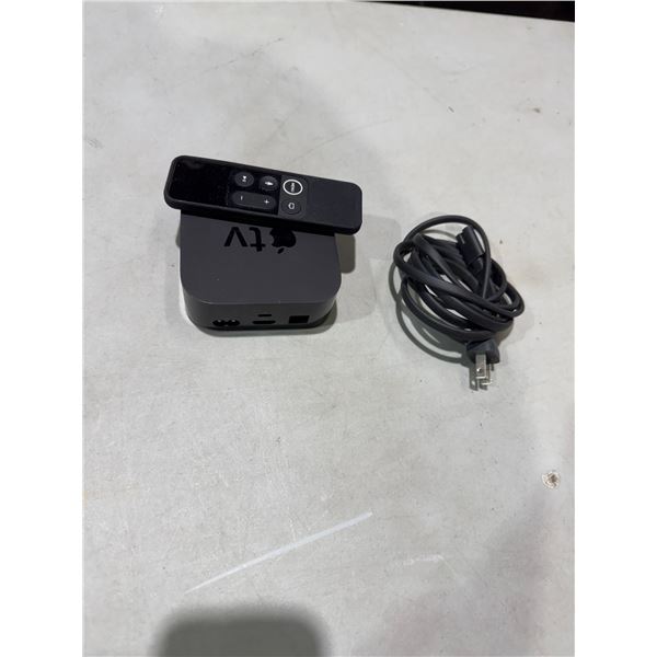 Apple box with remote