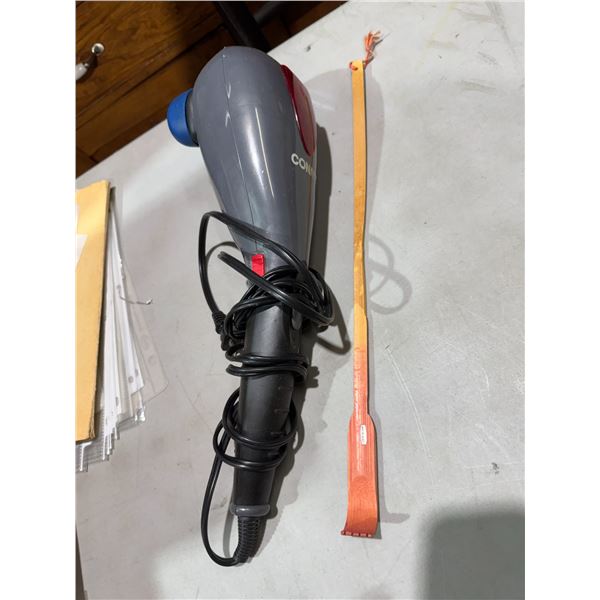 Conner massager and a back scratcher