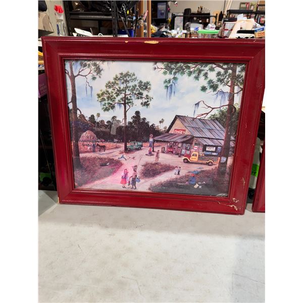 Coca-Cola wall hanging