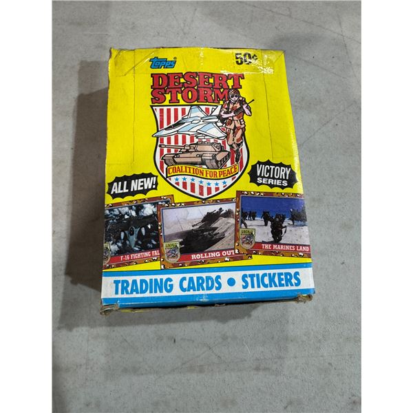 TOPPS desert store, trading cards and stickers
