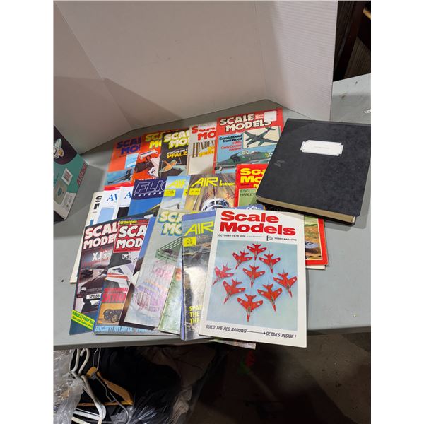 Aviation books scale model