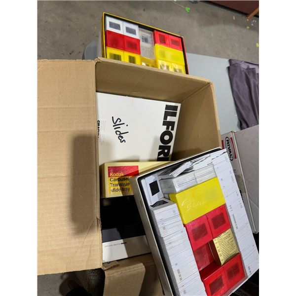 A lot of airplane slides