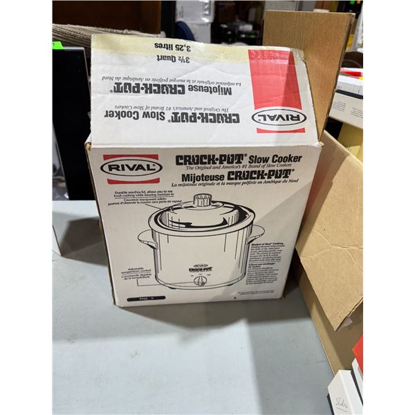 Rival crockpot, slow cook