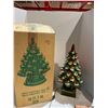 Image 1 : Vintage green ceramic Christmas tree