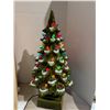 Image 2 : Vintage green ceramic Christmas tree