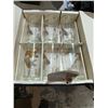 Image 1 : 6 glasses 22 karat gold trim