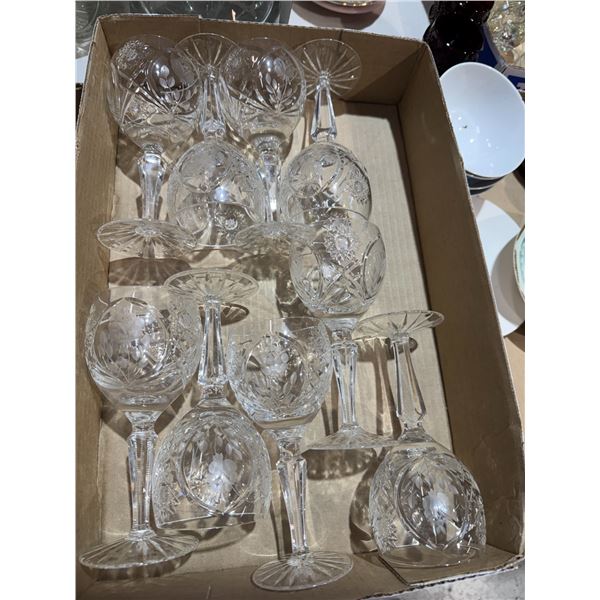 Crystal glasses