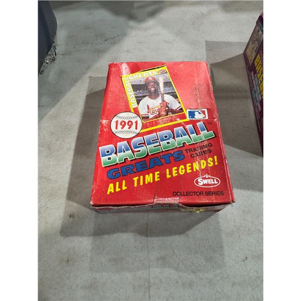 Swell 1991 baseball trading cards