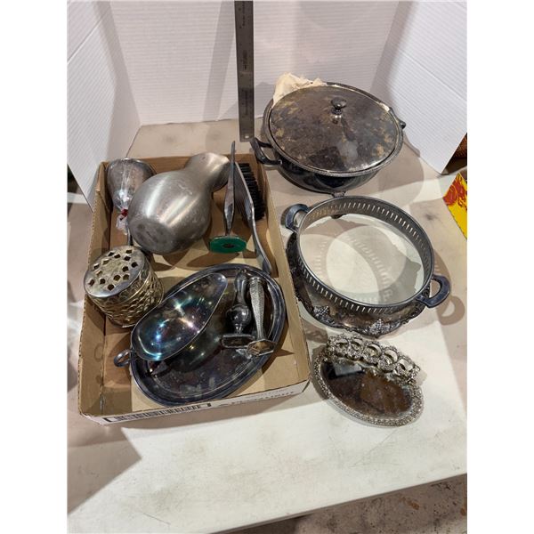 Silver plate items