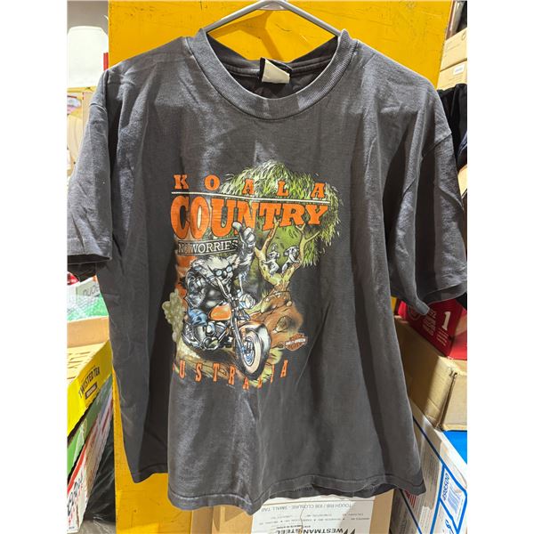 Harley Davidson, large T-shirt, Australia