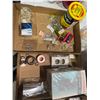 Image 1 : Screws, sour curtain, hooks, and other miscellaneous items